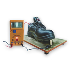 0.001-1999M Ohm เครื่องทดสอบรองเท้าป้องกันไฟฟ้าสถิตย์ 100V 250V 700V