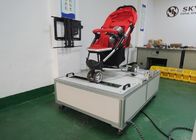 EN1888-2018 Lab อุปกรณ์ทดสอบรถเข็นเด็กทารกล้อทดสอบการขัดถู