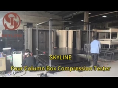 ความแม่นยําในการวัดที่น่าเชื่อถือและความเร็วสูง Box Compression Tester ความขนานที่ดี