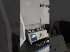 รองเท้า Vamp Flexing Tester สําหรับ Vamp Flex การทดสอบความต้านทานต่อการ creasing และแตก