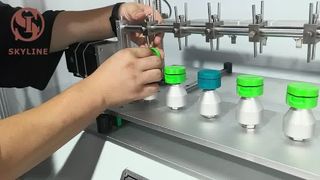 เครื่องทดสอบบานพับฝาสำหรับเครื่องสำอาง
