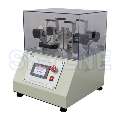 กรอบปรากฏการณ์ทดสอบ PLC ควบคุมบานพับรอบเครื่องทดสอบแรงดันไฟฟ้าสหรัฐที่มีความเร็ว 0-120 ครั้ง / นาที