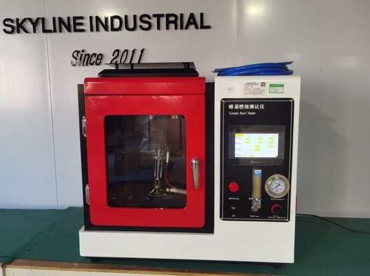 อุปกรณ์ทดสอบความไวไฟ 220V NFPA 701 Drapery