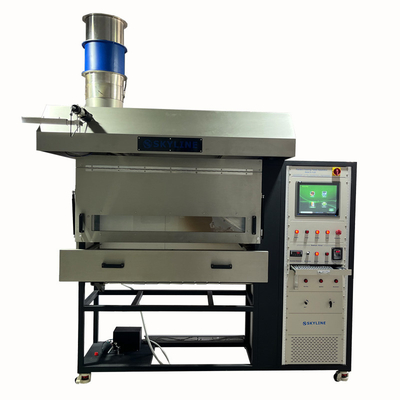 ISO9239-1 อุปกรณ์การทดสอบไฟที่ใช้ในการทดสอบการไหลของความร้อนที่รังสีในพื้น