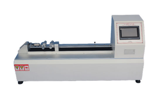 ซื้อ เครื่องทดสอบความยืดหยุ่นแนวราบ เครื่องทดสอบรองเท้าสําหรับการทดสอบการฟื้นฟูของ gores การผลิตออนไลน์