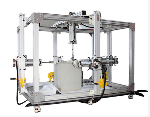 5 กระปุกอากาศ PLC การควบคุม อุปกรณ์การทดสอบเฟอร์นิเจอร์, เครื่องทดสอบเฟอร์นิเจอร์โต๊ะ