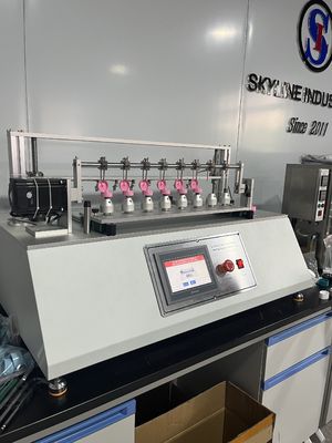 ซื้อ เครื่องทดสอบความทนทานของหมวกและ LOF ด้วยสถานีทดสอบ 8 แห่ง การผลิตออนไลน์