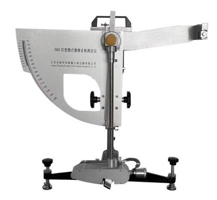 ซื้อ EN 13036-4 Compliant Pendulum Slip Resistance Tester for Road and Airfield Surface Testing with Shore Hardness 55 ± 5 การผลิตออนไลน์