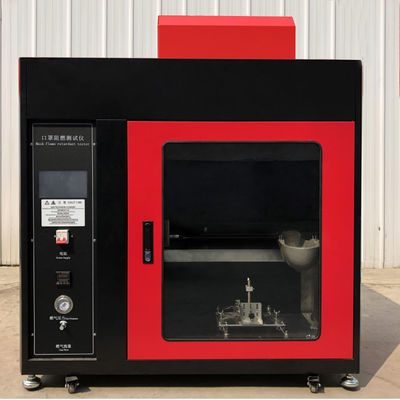 ซื้อ อุปกรณ์ทดสอบความไวไฟหน้ากากทดสอบสารหน่วงไฟ การผลิตออนไลน์