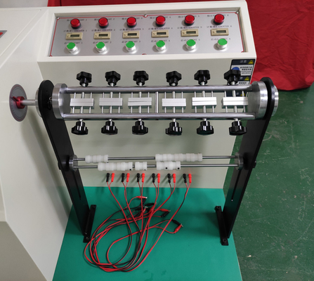 UL 87 AC220V 60Hz เครื่องทดสอบการดัดลวดมุมดัด 10 - 180 °ปรับได้