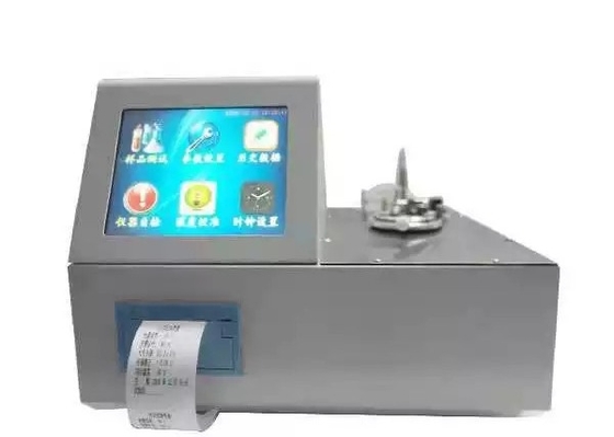 อุปกรณ์ทดสอบการวิเคราะห์น้ำมัน ISO 3679 เครื่องทดสอบจุดวาบไฟแบบถ้วยปิดอุณหภูมิต่ำอัตโนมัติ