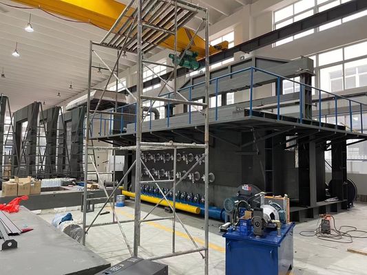 การทดสอบการทนไฟ BS EN 1363-1 เตาเผาแนวนอนสำหรับชิ้นส่วนที่ไม่มีแบริ่ง