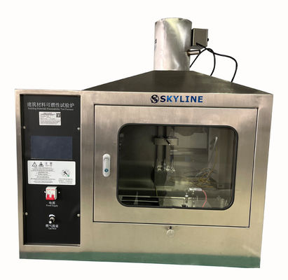 ราคาดี อุปกรณ์ทดสอบความเผาไหม้ของวัสดุอาคาร การทดสอบความเผาไหม้ แหล่งไฟเดียว ออนไลน์