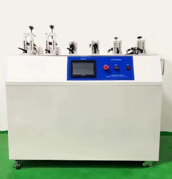 เครื่องทดสอบความทนทานสวิตช์หกสถานี AC220V / 50Hz พร้อมการวางตำแหน่งที่แม่นยำด้วยสเต็ปปิ้งมอเตอร์