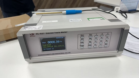 EN71-1 สาขากระแสกระแสตรง Dc Gaussmeter ความละเอียด 5 G ความแม่นยําสูง