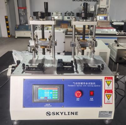 ราคาดี 8 Stations Pneumatic Button Life Tester with Touch Screen Control for Key Durability Testing ออนไลน์