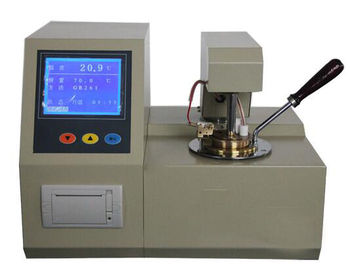 ASTM D93 เครื่องทดสอบการทดสอบน้ำมันเครื่องทดสอบจุดเยือกแข็ง Closed Cup พร้อมจอแสดงผล LCD