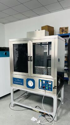 ราคาดี BS 5852 เครื่องทดสอบความเผาไหม้ที่มีกรอบสแตนเลส ความสูงไฟ 35mm และ 450X450X300mm การทดสอบ Jig สําหรับเฟอร์นิเจอร์ปูปเปอร์ ออนไลน์