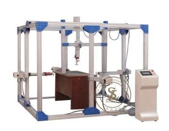 PLC เครื่องทดสอบการควบคุมเฟอร์นิเจอร์สำหรับการทดสอบความแข็งแรงและความเสถียรของตารางและ Trollys