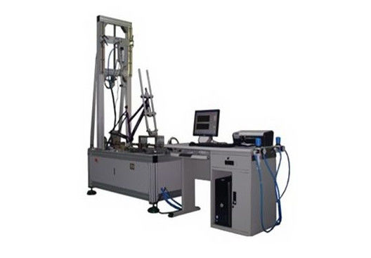 ราคาดี เฟรมจักรยานด้านหลังสามเหลี่ยมเครื่องทดสอบความล้าแบบไดนามิกในแนวตั้ง / เครื่องทดสอบอายุการใช้งานสามเหลี่ยมด้านหลังของจักรยาน ออนไลน์