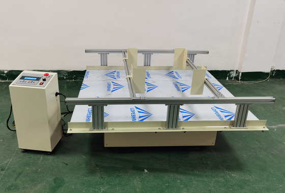 ASTM IEC 1000kg เครื่องทดสอบการสั่นสะเทือนในการขนส่งสำหรับ Package